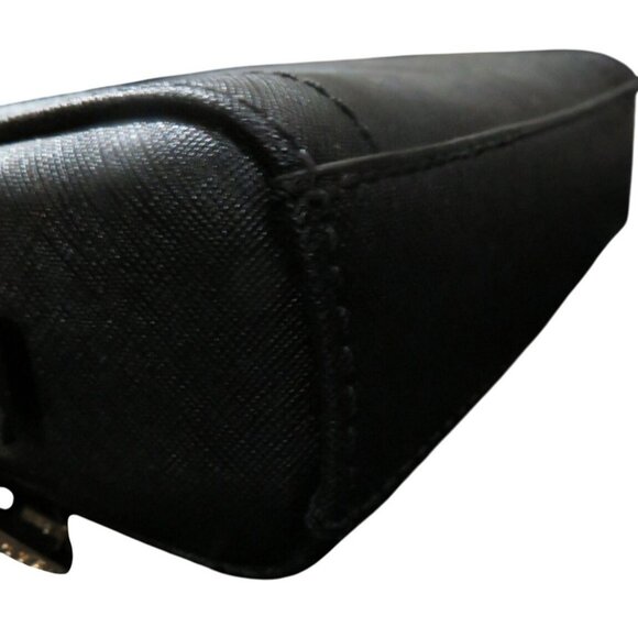 Marc Jacobs Black Playback Italian Saffiano Leather Crossbody Dome Saddle Bag - Picture 13 of 15